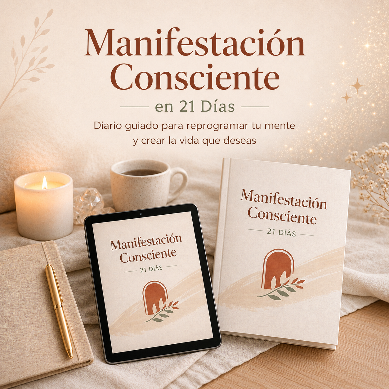 Diario Manifestación Consciente — 21 Días Para Transformar Tu Realidad